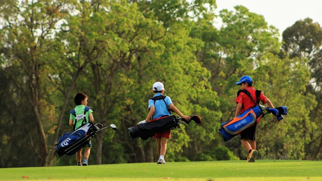 Home 5 junior golfer