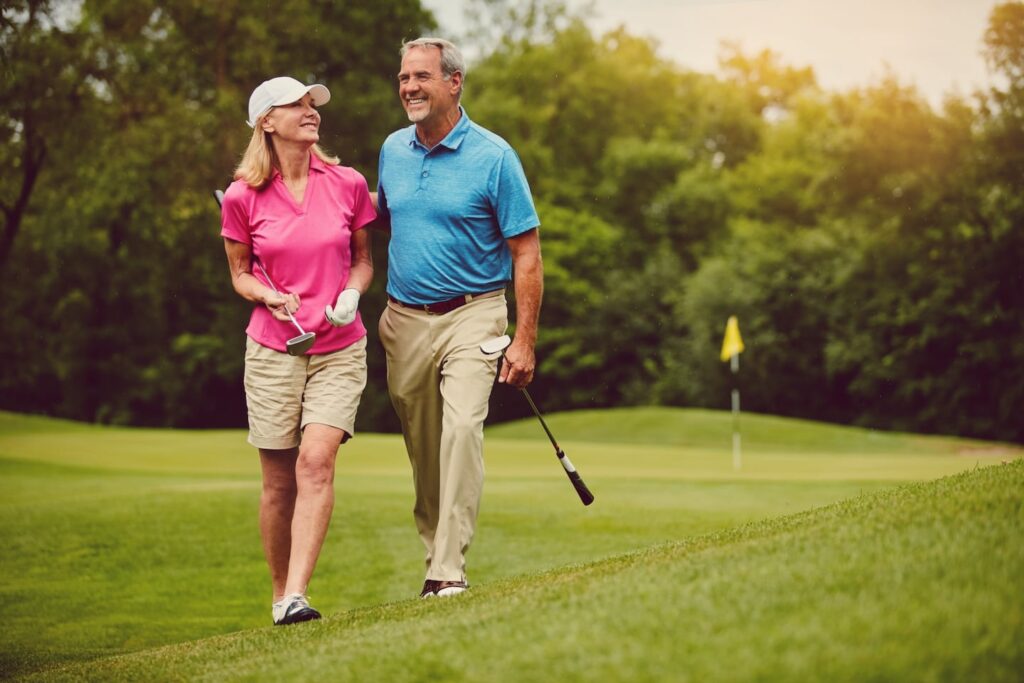 Home 27 Wakaw Lake golfing 4