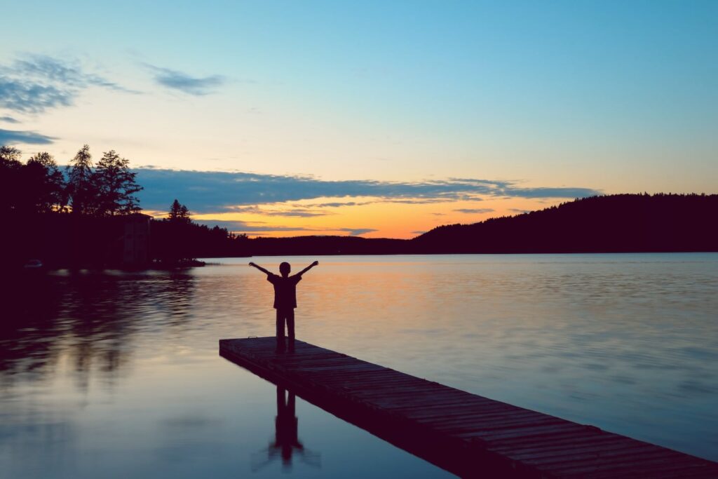 Home 9 Wakaw Lake lake kid dock