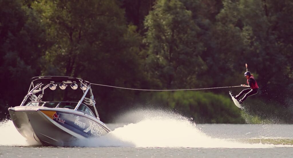 Wakaw Lake lake wakeboarding